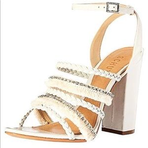 Schutz Milina Pearl Chunky Heel